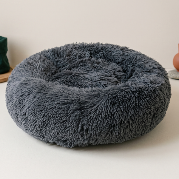 Round Kennel Dark Grey - Hero