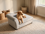 Luxury Fancy Dog Couch Light Gray - Lifestyle