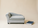 Luxury Fancy Dog Couch Light Gray - Scale