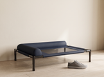 Dog Camp Bed Dark Blue - Scale
