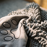 Dog Cat Towel Grey - Detail