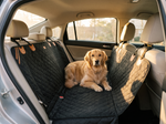 Dog Car Seat Cover Black - Lifestyle