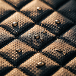 Dog Car Seat Cover Black - Detail