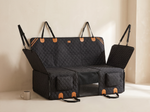 Dog Car Seat Cover Black - Scale