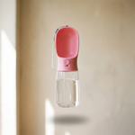 Pet Water Bottle Pink - Hero
