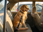 Pet Seat Belt Black - Lifestyle