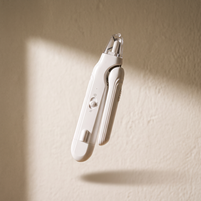 Pet Grooming Scissors White - Hero